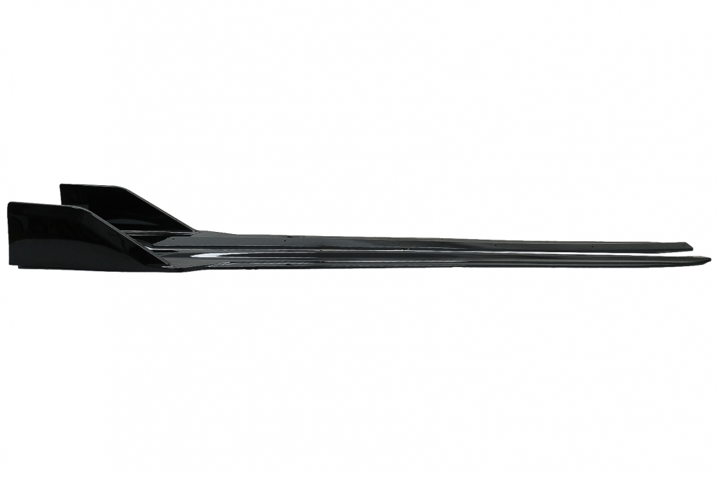 Zijskirts BMW X5 G05 M-Tech Black Knight Design Glans Zwart
