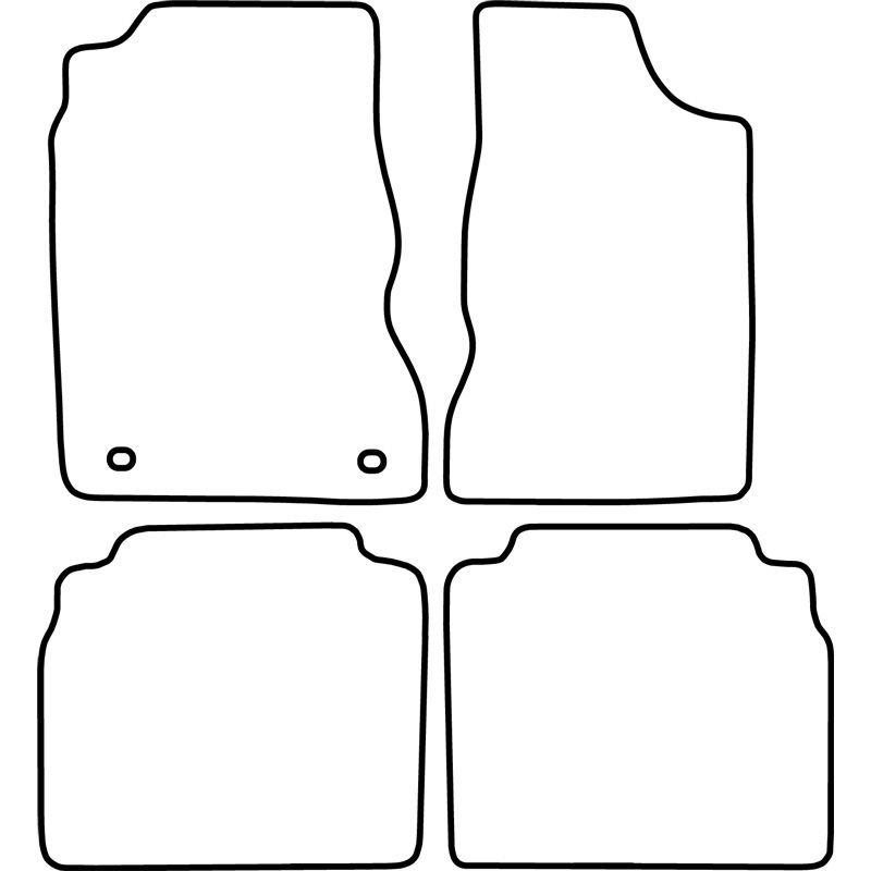 Automatten Chrysler  Neon 00-