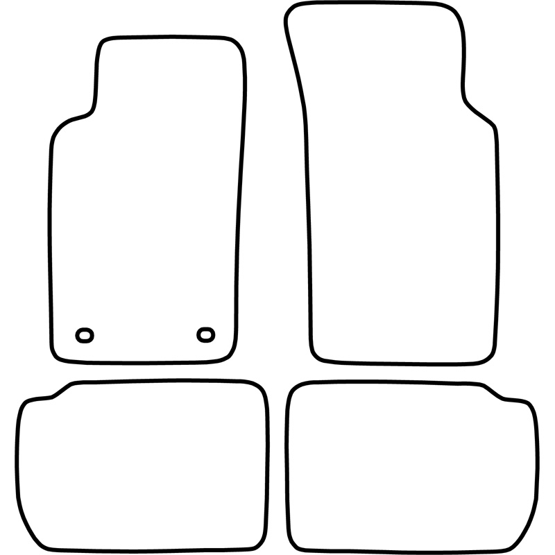 Automatten Ford Sierra 3/87-
