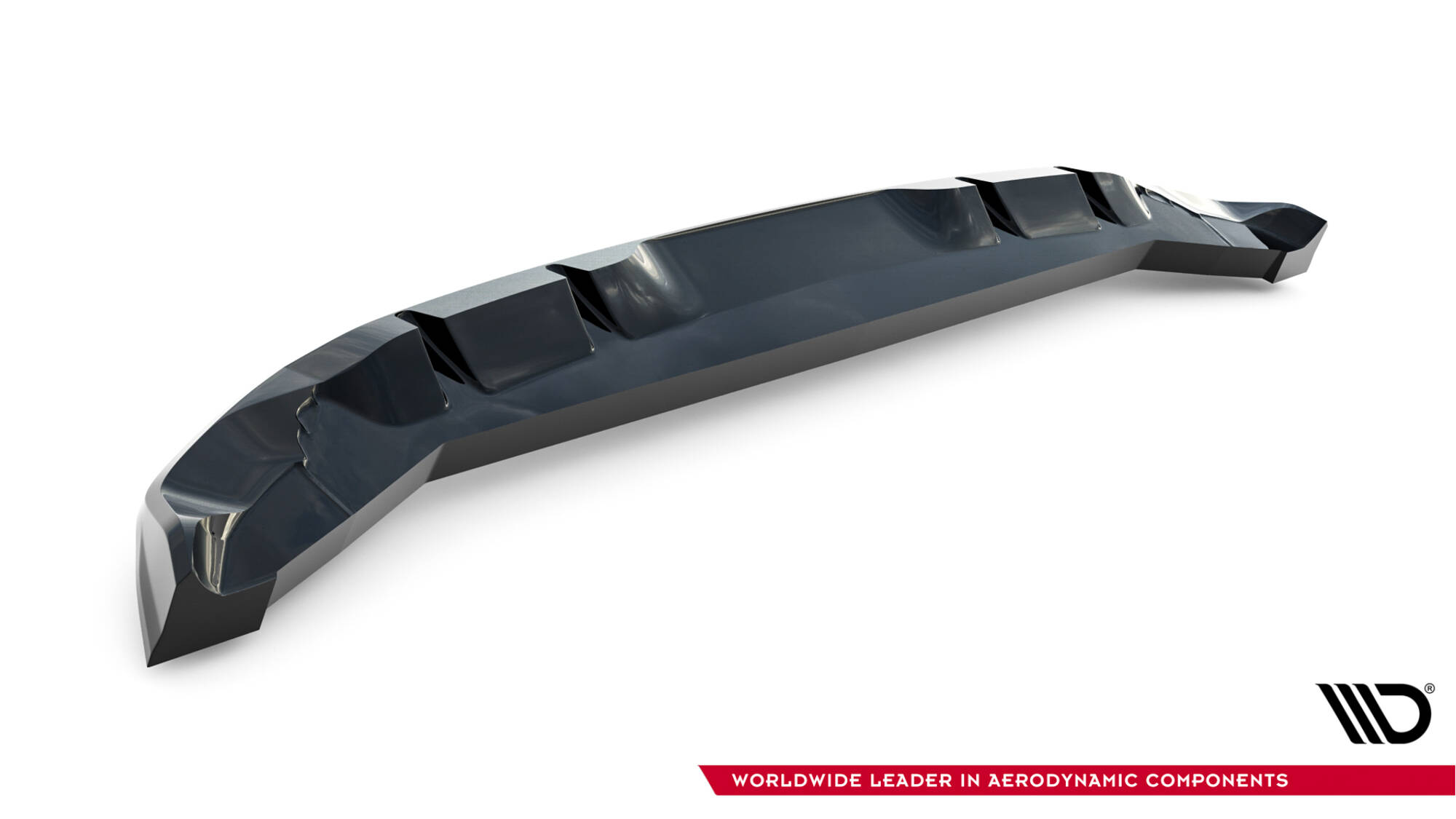 Achter Diffuser Abarth 500e Maxton Glanzend zwart