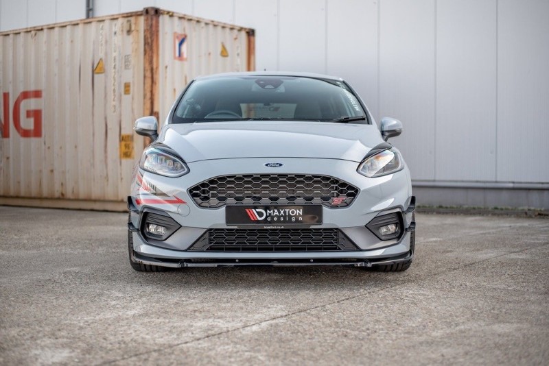 Koplampspoilers Ford Fiesta Mk8 ST / ST-Line / Standaard Glanzend Zwart