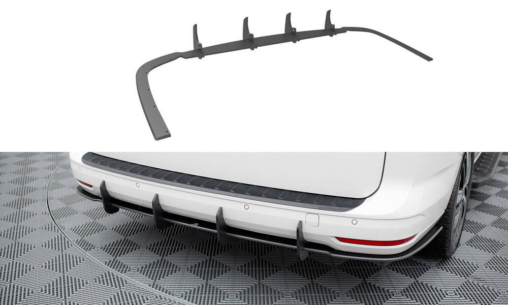 Diffuser VW Caddy MK5 Maxton  Zwart