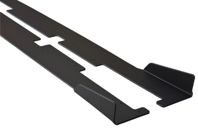 Zijskirts Diffusers Ford Fiesta Mk8 ST / ST-Line Racing V.1 Glanzend Zwart