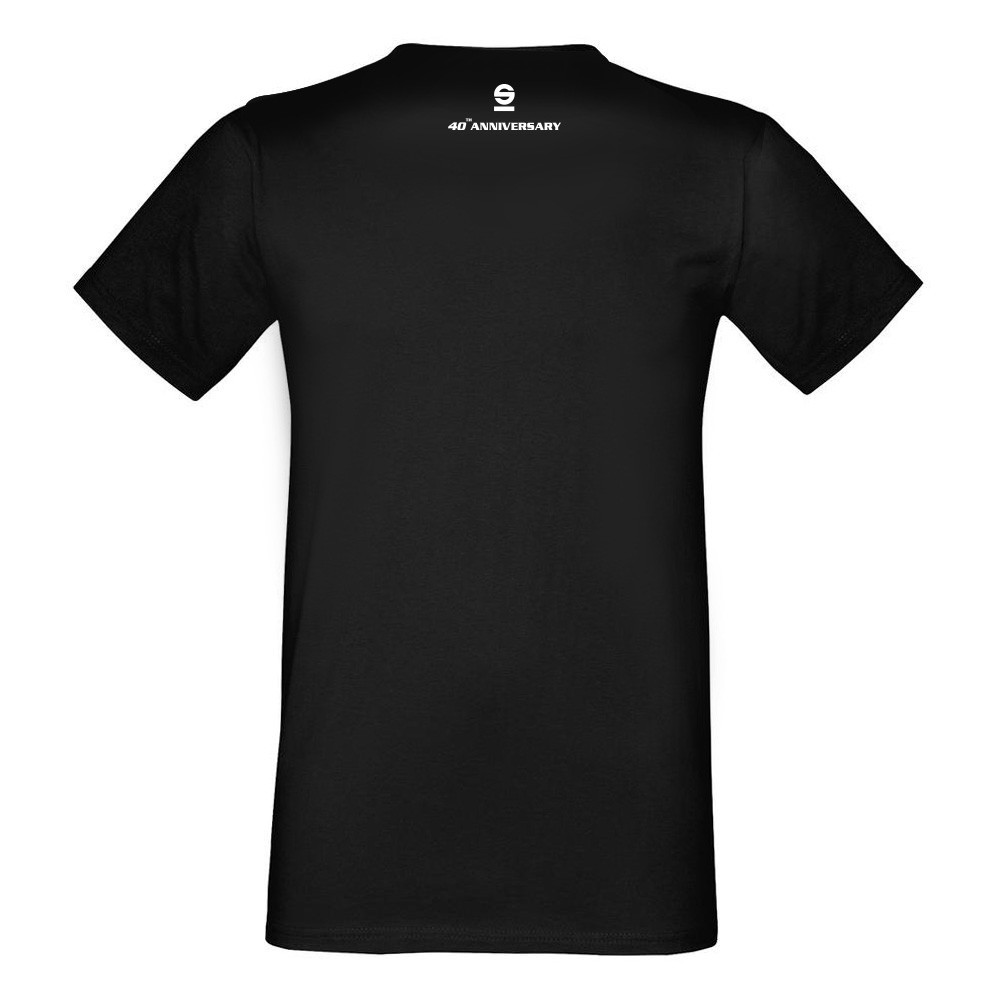 Sparco T-Shirt '40TH' Black