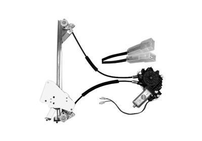 raammechanisme, incl motor, links Mazda MX5, 1990-1998