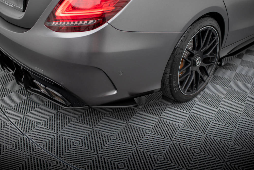 Zijdiffusers met Canards Street Pro Mercedes AMG C63 Sedan / Estate FL Maxton