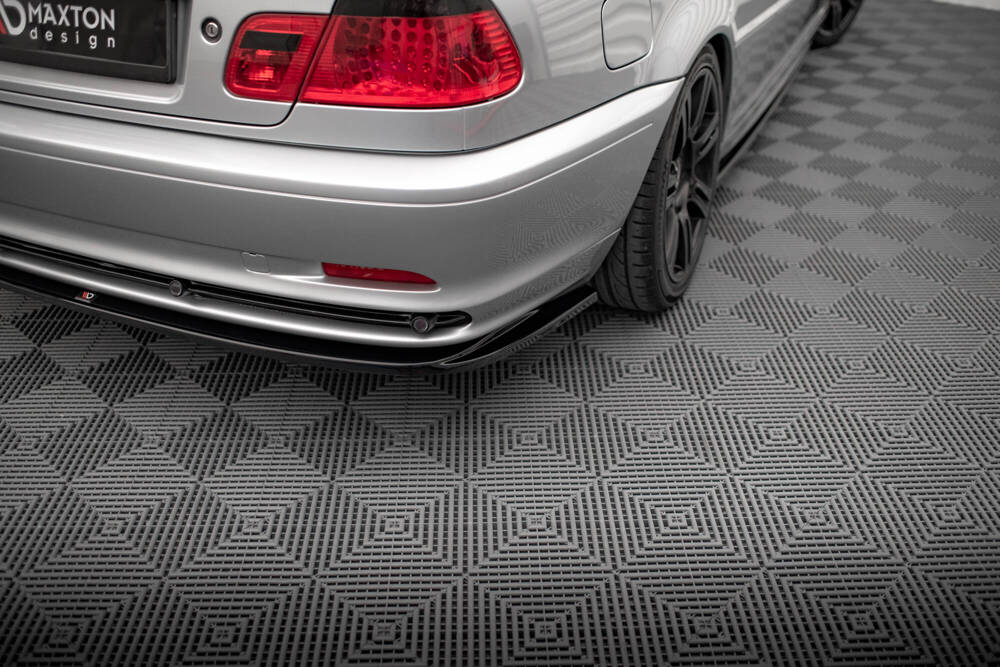 Diffuser BMW 3 Coupe E46 Maxton Glans Zwart