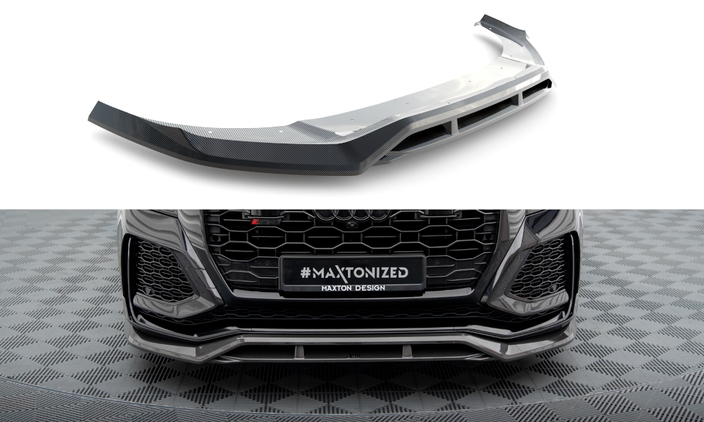 Voorspoiler Audi RSQ8 Maxton Carbon
