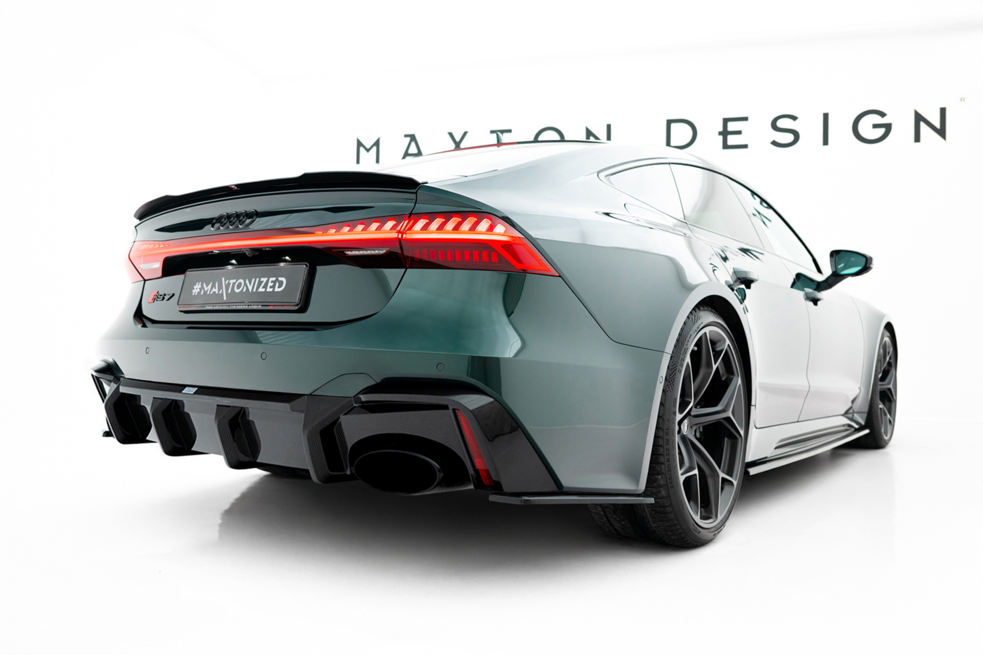 Bodykit Carbon Fiber Splitters Audi RS7 C8 (2019–2023)