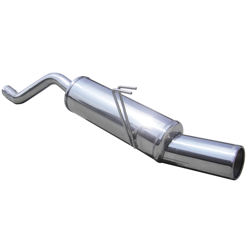 100% RVS Sportuitlaat  Lancia Y 1.3 MJET (75pk) 9/2006- 102mm