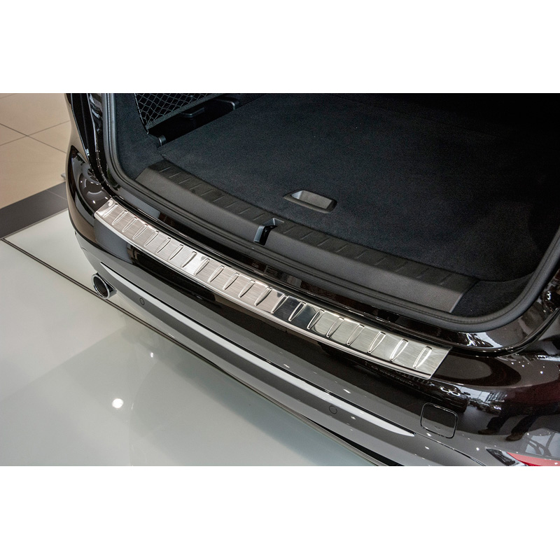 RVS Achterbumperprotector  BMW 2-Serie F46 Gran Tourer 2015- excl. M-Pakket 'Ribs'