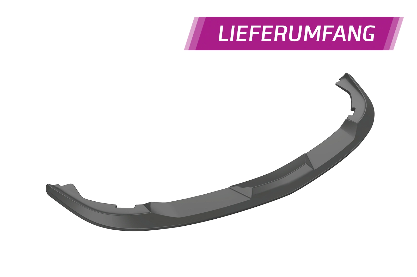 Voorspoiler Mercedes-Benz SL-Klasse R230 Glans Zwart – 2001–2005