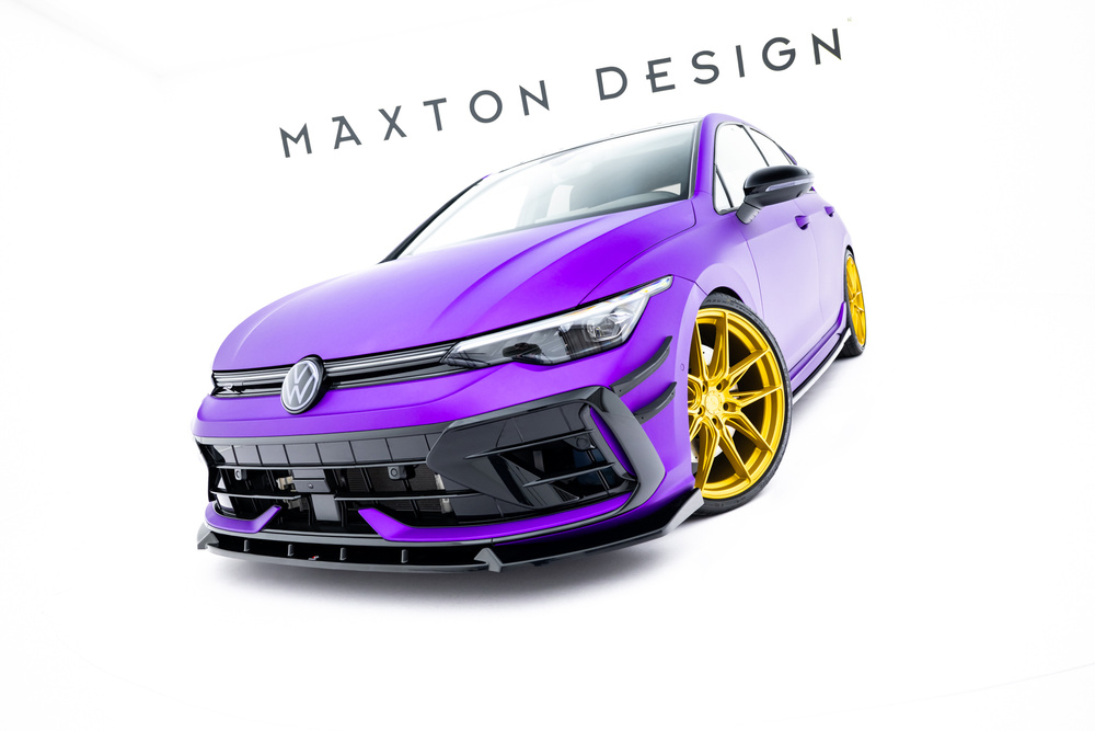 Voorspoiler V.3 Volkswagen Golf R Mk8 Facelift Maxton
