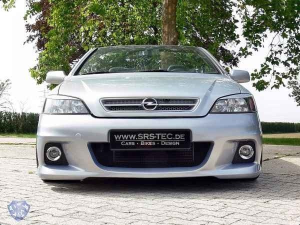 Voorbumper Opel Astra G Met mistlichtuitsparing SRS TEC