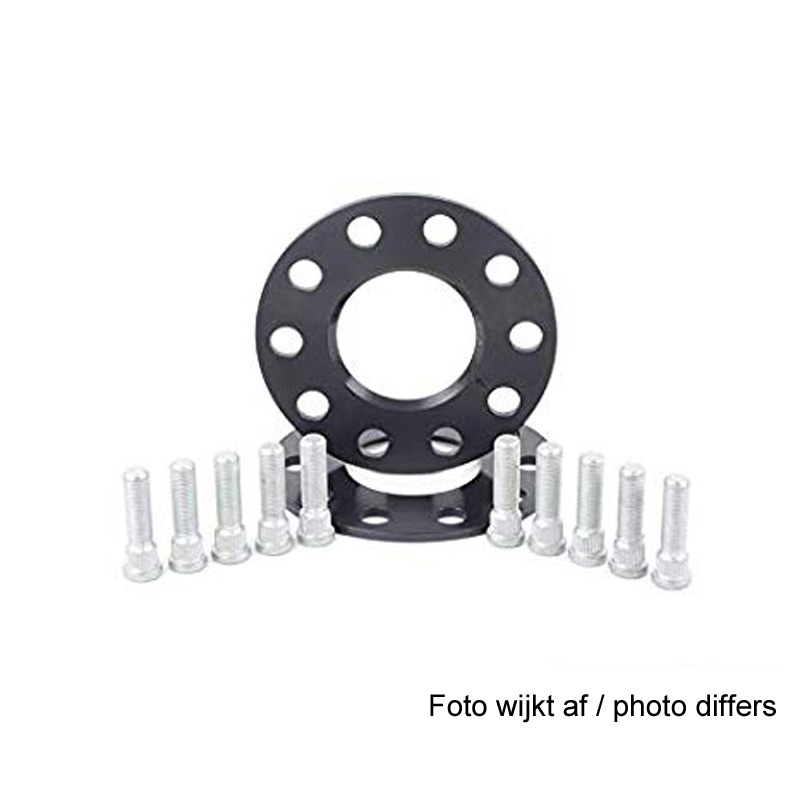 H&R DRS-Systeem Spoorverbreders 15mm per as - Steekmaat 5x114,3 - Naaf 67,1mm - Boutmaat M12x1,5 -   Mazda/Ford - Zwart