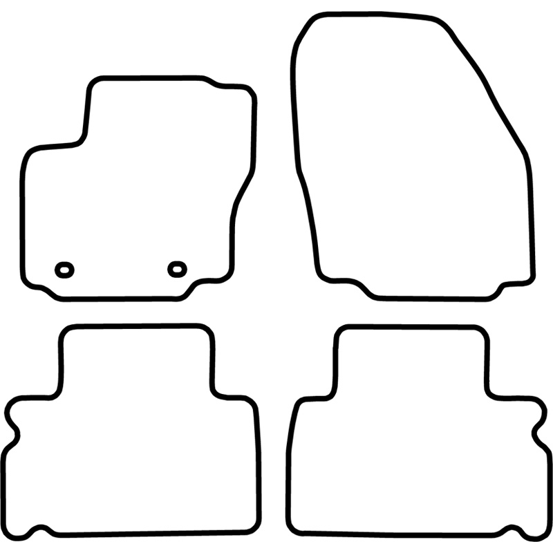 Automatten Ford Galaxy 06- 5-persoons