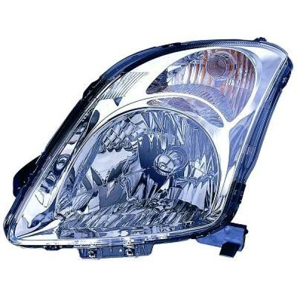 Koplamp links SWIFT 05-10 H4/Chroom