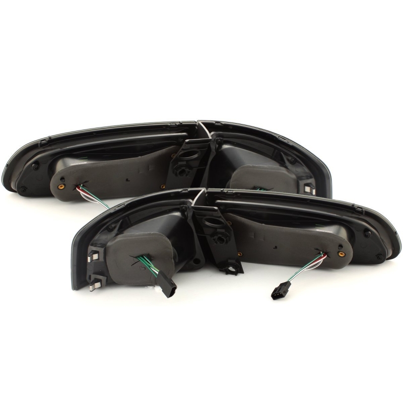 Taillights Seat Ibiza 6L 02-08 Tube black/smoke