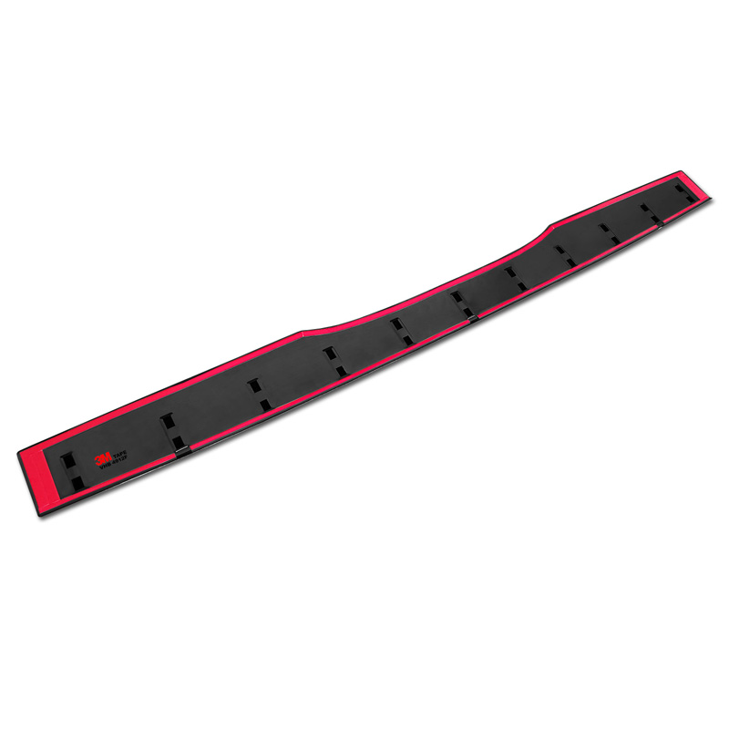 Zwart RVS Achterbumperprotector  Mercedes Vito / V-Klasse 2014-2019 & Facelift 2019- (achterklep) 'STRONG EDITION'
