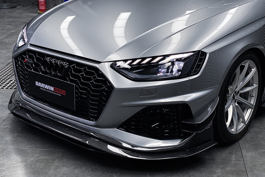 Audi RS4 B9.5 BKSS Style Carbon Fiber Voorspoiler 2020-2022