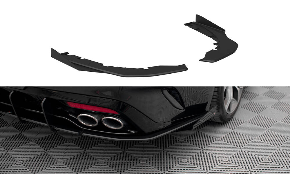 Zijdiffuser met Canards KIA Stinger GT Maxton Street Pro