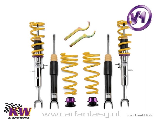 Schroefset KW V1 inox Opel Astra Coupe T98/C 1.8 16V 05/1998-