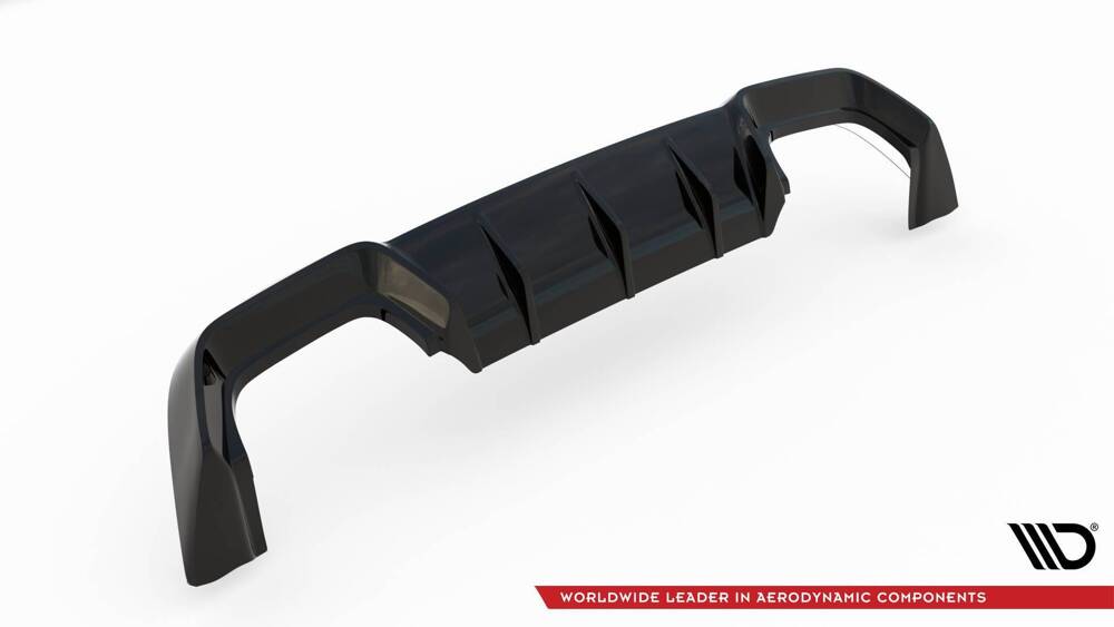 Bodykit Volkswagen Golf R Mk8 Maxton Glanzend zwart
