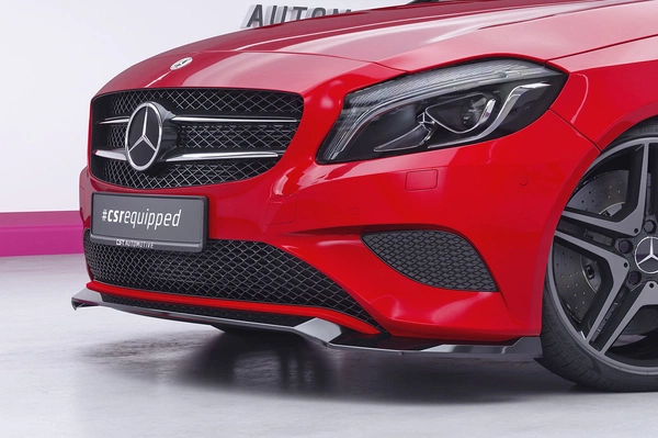 Voorspoiler Cupspoilerlip voor Mercedes-Benz A-Class W176