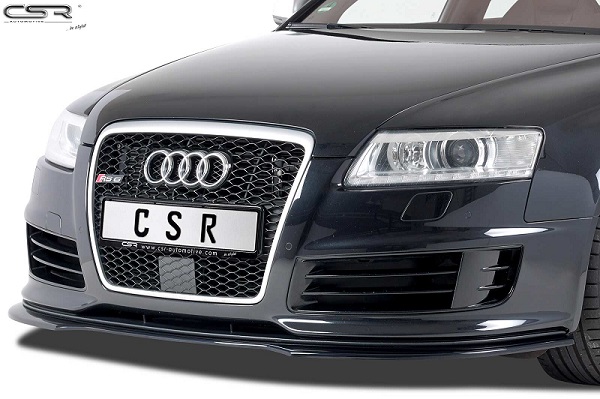 Cupspoilerlip glossy Audi RS6 C6