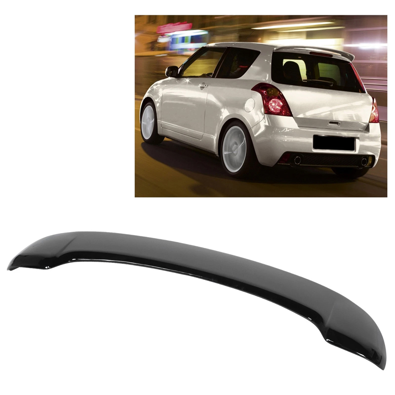 Dakspoiler  Suzuki Swift II 2005-2010 (ABS Glanzend zwart)