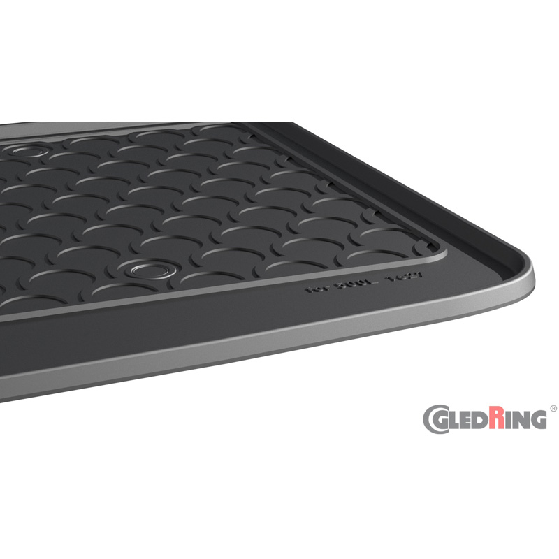 Rubbasol (Rubber) Kofferbakmat  Fiat 500L Facelift 2017- (Lage laadvloer)