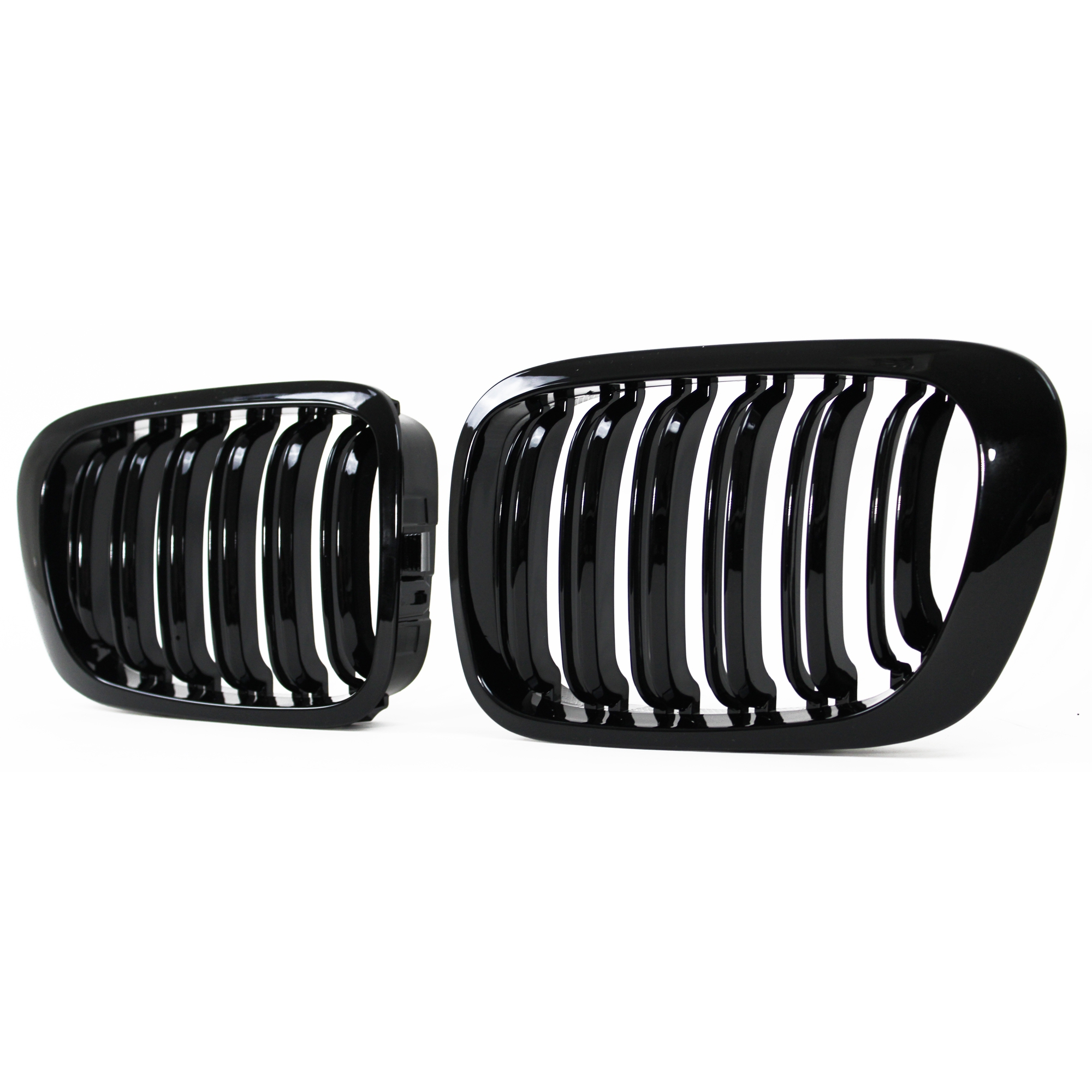 Grill zwart ribben BMW E46 coupe/cabrio