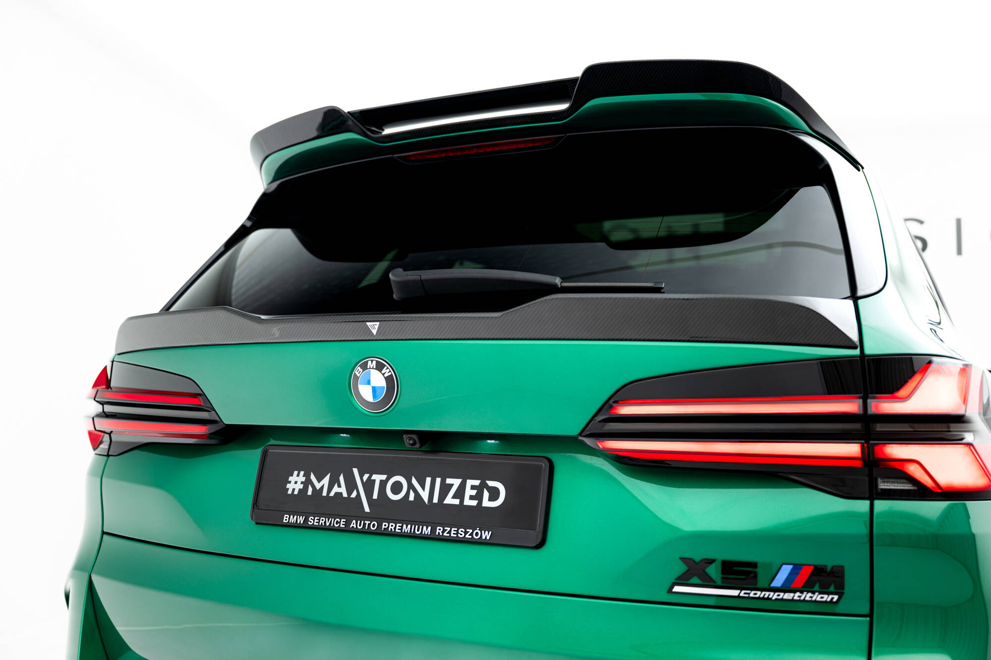 Carbon Fiber Achterklep spoiler BMW X5 M F95 Facelift Maxton