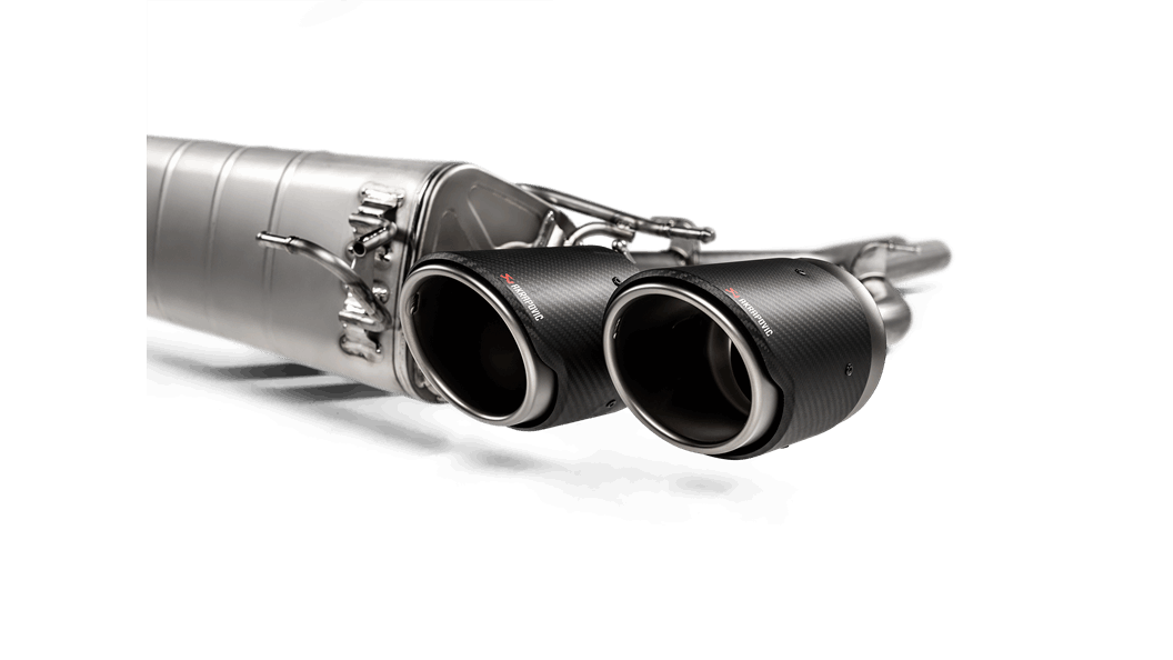 Akrapovic Alfa Romeo Giulia Quadrifoglio “Slip On” Titanium Uitlaat Systeem