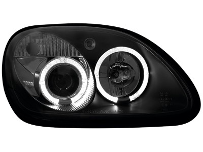 Faros Mercedes SLK 95-.. Angel Eyes negro