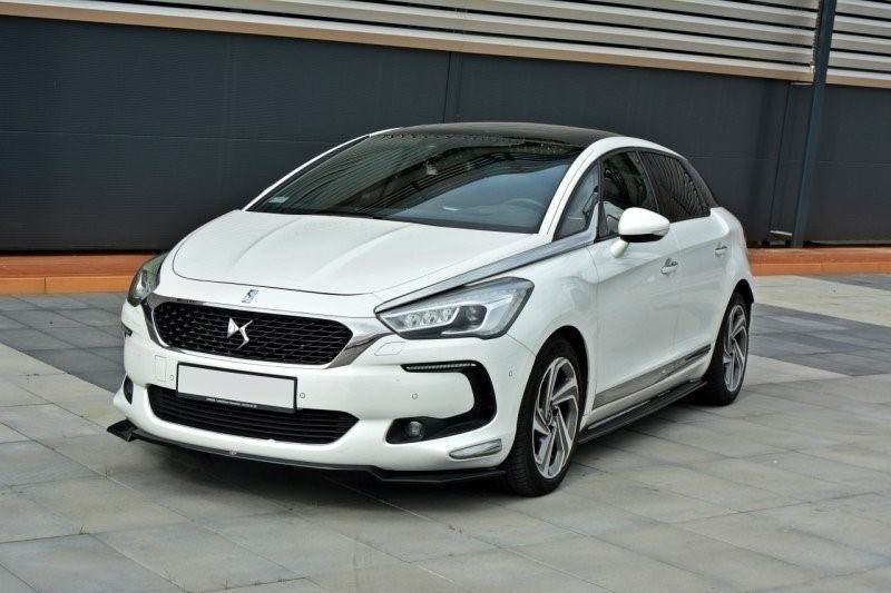 Voorspoiler Citroen DS5 Facelift V.1 Glanzend Zwart