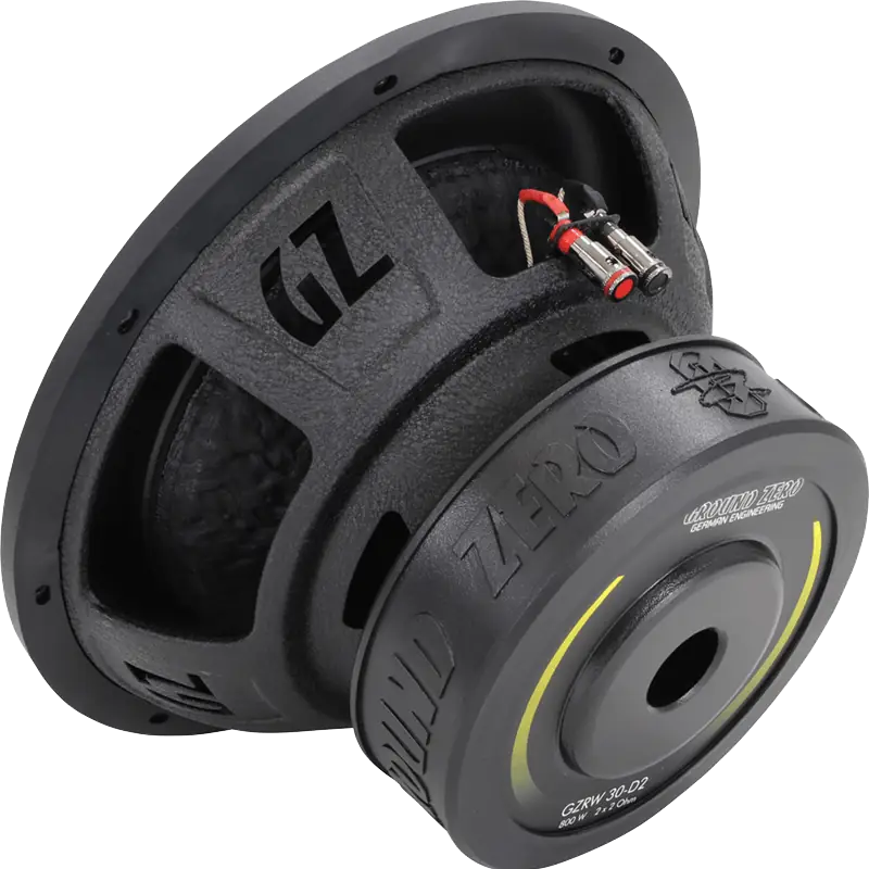 Ground Zero GZRW 30-D2 12″ Subwoofer, 800 WRMS