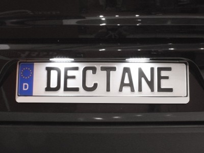 LED Licenceplateplaat lightning Mercedes Benz W211 Sedan/Station,