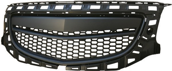 Embleemloze grill Opel Insignia bj 2008- Zwart