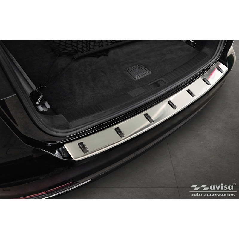 RVS Achterbumperprotector  Audi A6 (C8) Avant incl. S-Line 2018-2023 & Facelift 2023- 'STRONG EDITION'