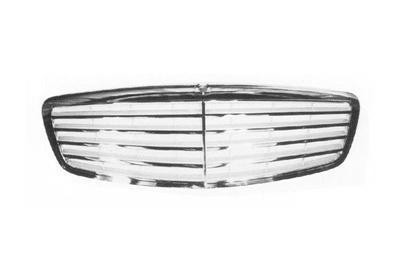 grille, grijs, zilver/chroom Mercedes S klasse, W221, 2009 -