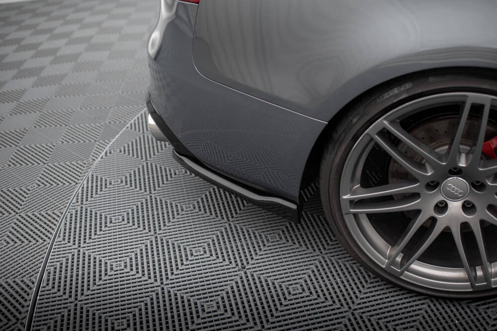 Zijdiffuser Audi A5 S-Line / S5 8T Coupe FL Maxton Glans Zwart