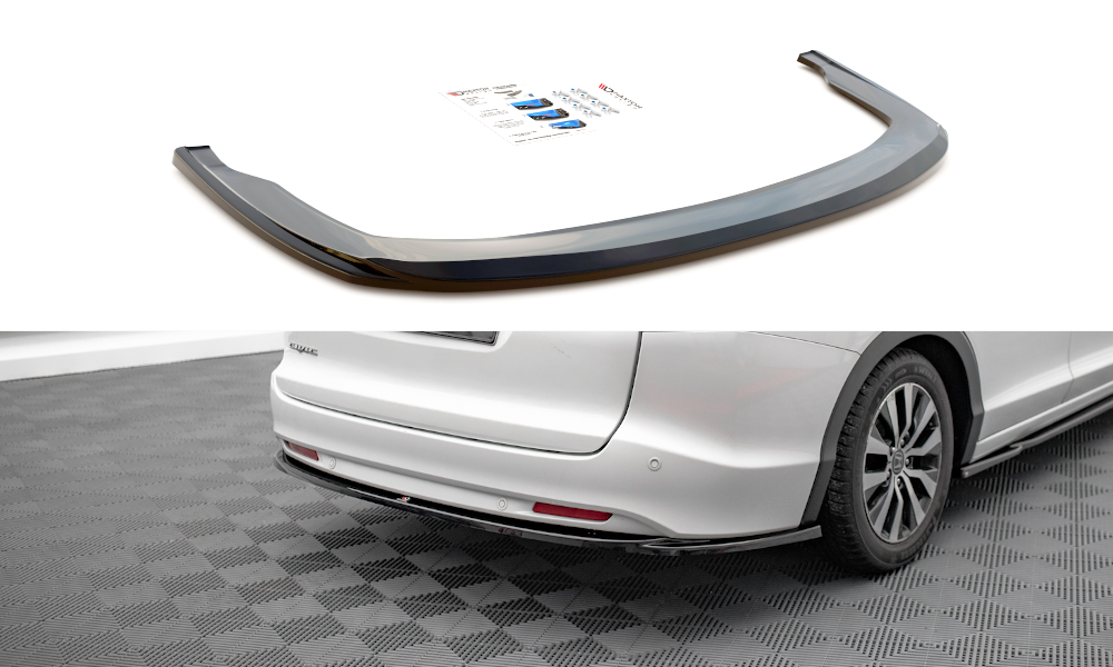 Diffuser Honda Civic Tourer MK9 Maxton Glans Zwart