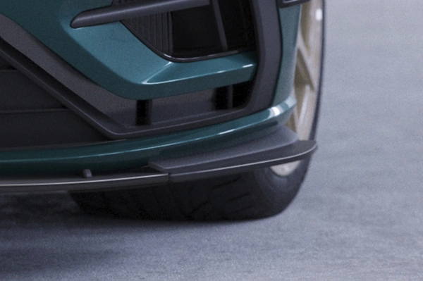 Voorspoiler | Cup Spoilerlip met ABE voor VW Golf 7 R / R-Line