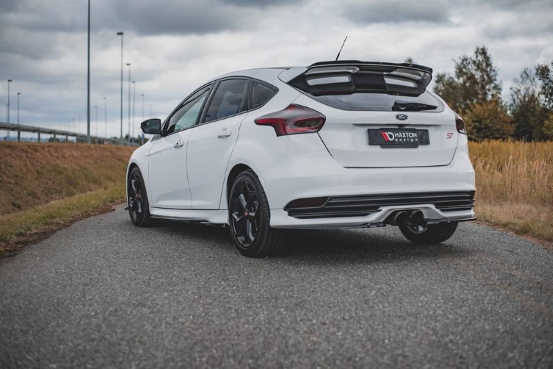 Zijskirts Diffusers Ford Focus ST Mk3 FL V.2 Glanzend Zwart