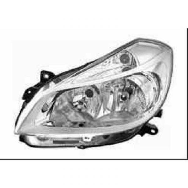 Koplamp links CLIO 08-09 VALEO H7+H1