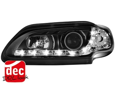 Faros Renault Megane 96-99 Los ojos del Diablo Dayline negro