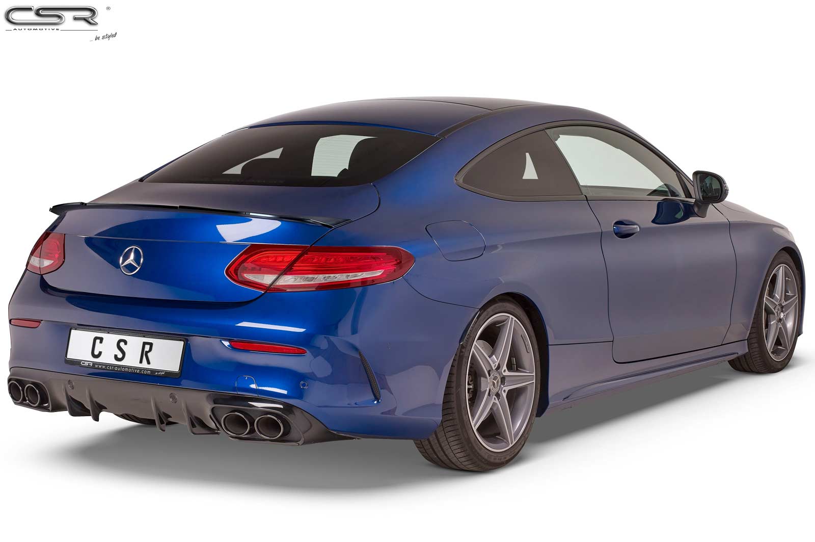 Achterspoiler Mercedes-Benz C-Klasse C205 Glans Zwart – CSR Automotive – vanaf 2015