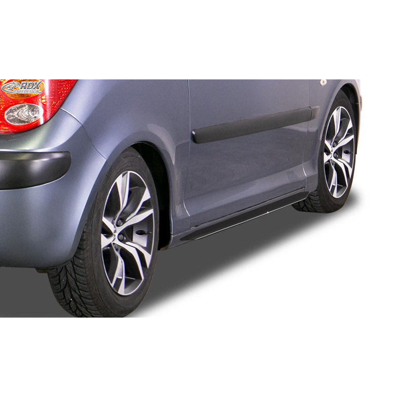 Sideskirts  Peugeot 1007 2005- 'Slim' (ABS)