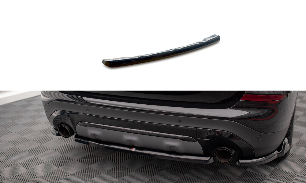 Diffuser BMW X3 G01 2017 - 2021 Maxton Glans Zwart